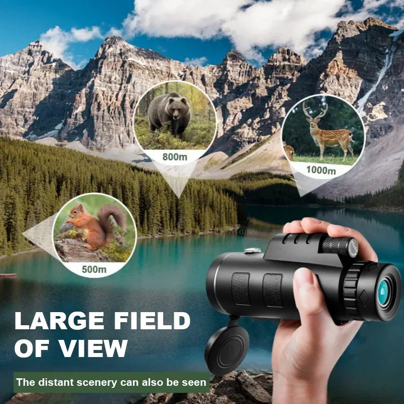 Binoculares HD de zoom táctico militar para largo alcance - imagen 5