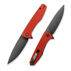 TRIVISA Hummingbird Cuchillo EDC Micarta Clip Bolsillo