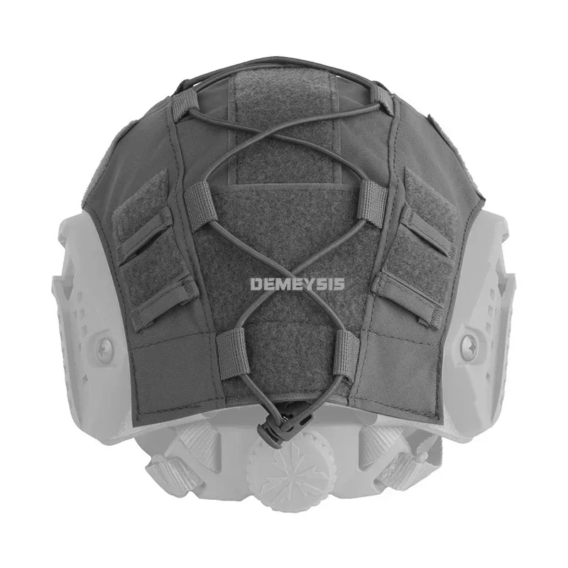 Funda elástica táctica woodland para casco de airsoft - imagen 2