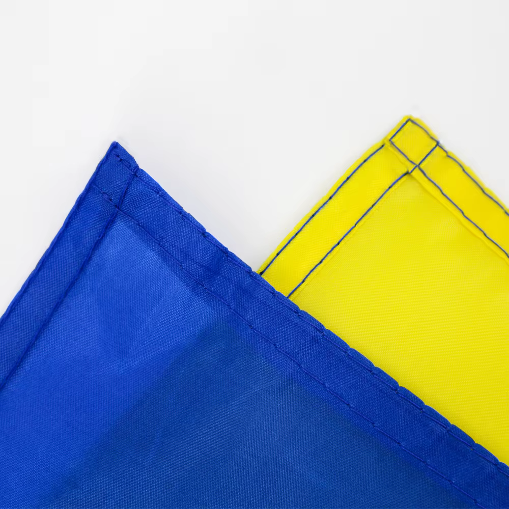 Bandera de Ucrania azul y amarilla para decoración interior - imagen 3