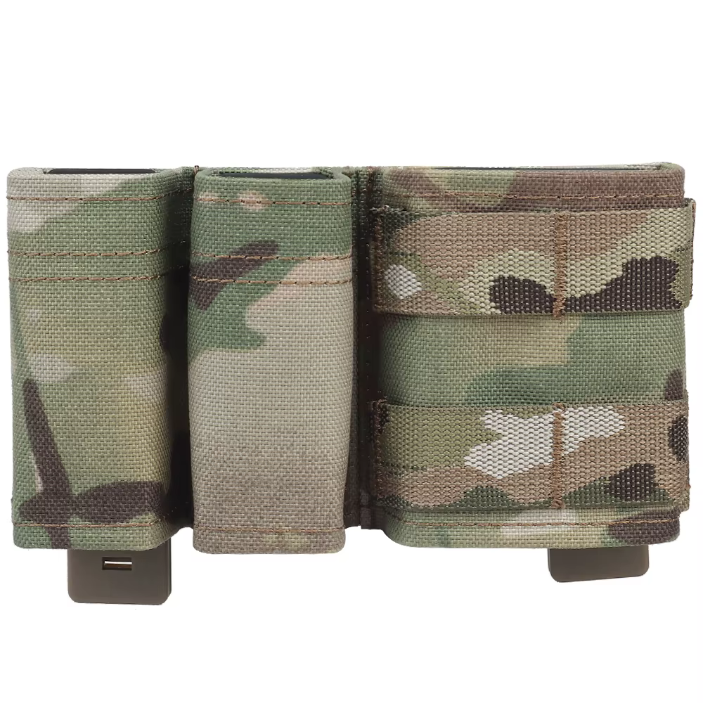 Bolsa táctica MOLLE portacargadores extracción rápida 5,56mm 9mm