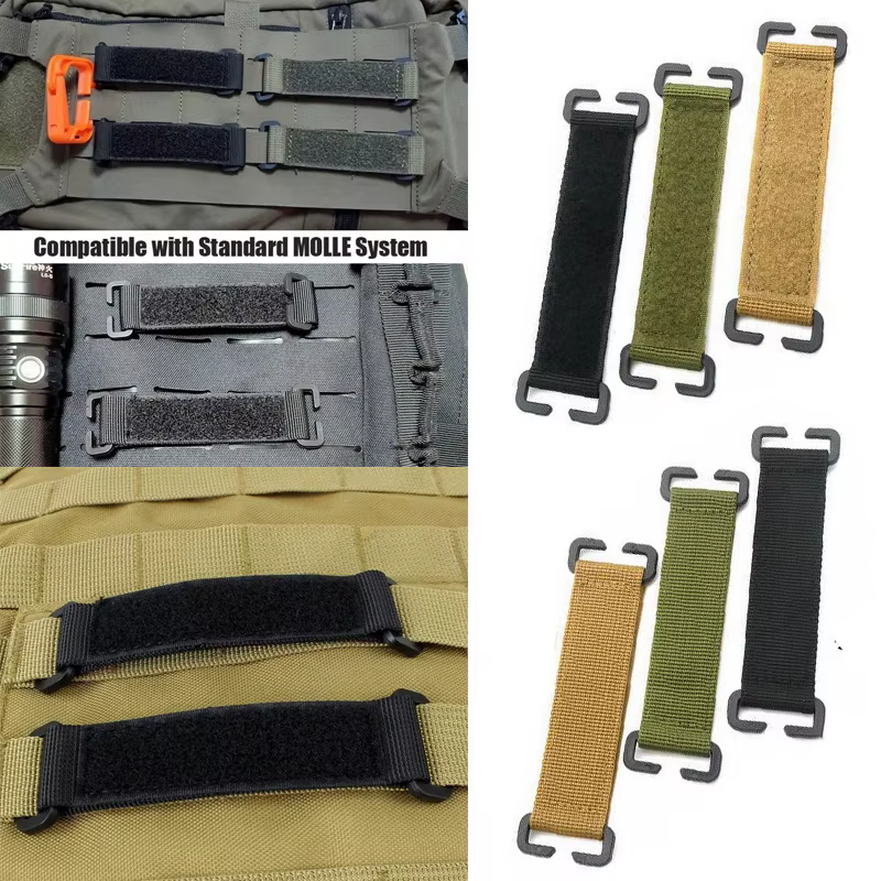 Parches MOLLE para chalecos y mochilas con panel de gancho y bucle - imagen 2