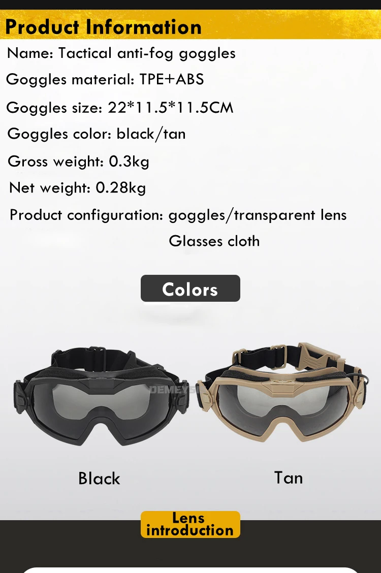 Lentes duales gris y transparente