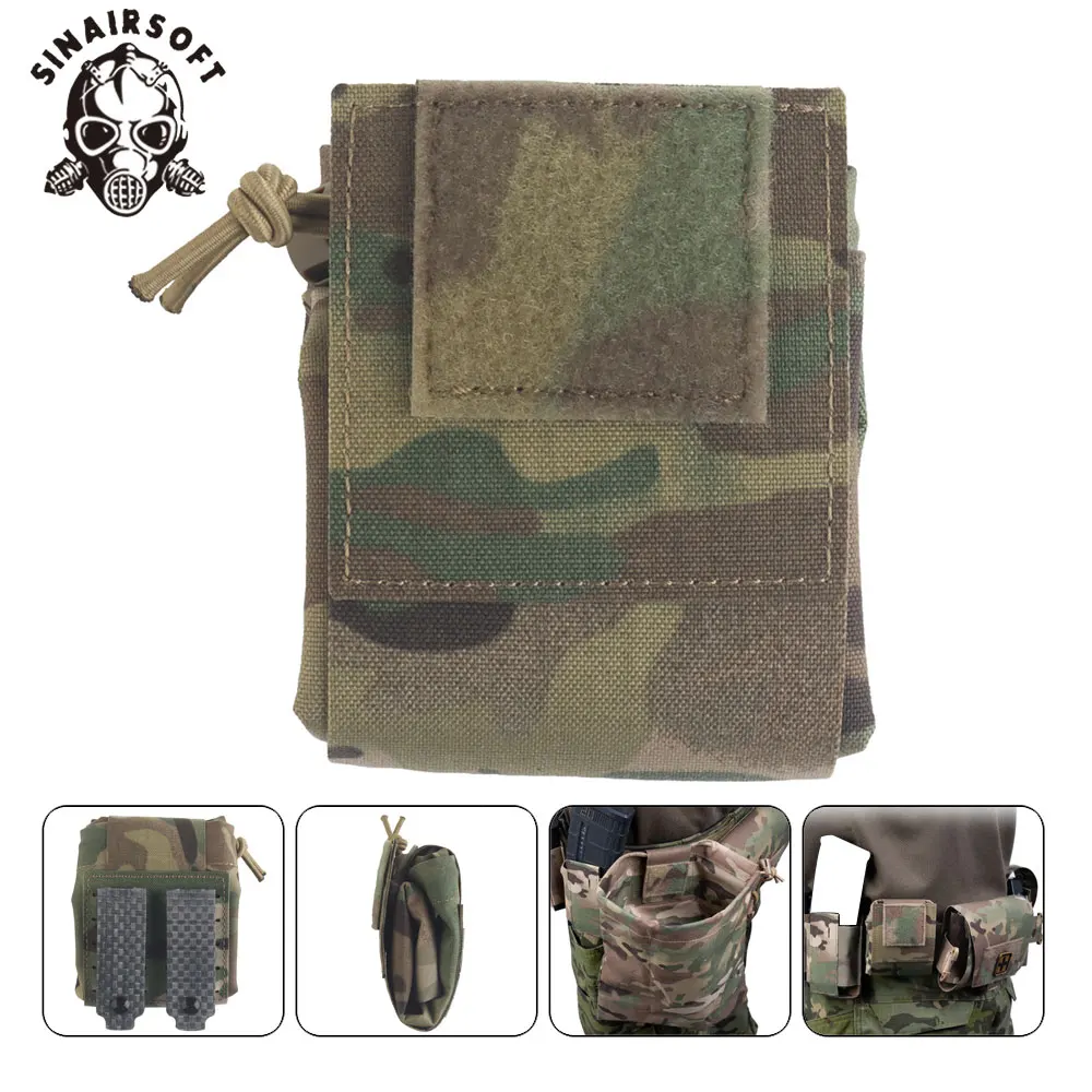 SINAIRSOFT Bolsa Recuperación Cargadores Plegable MOLLE Tiro