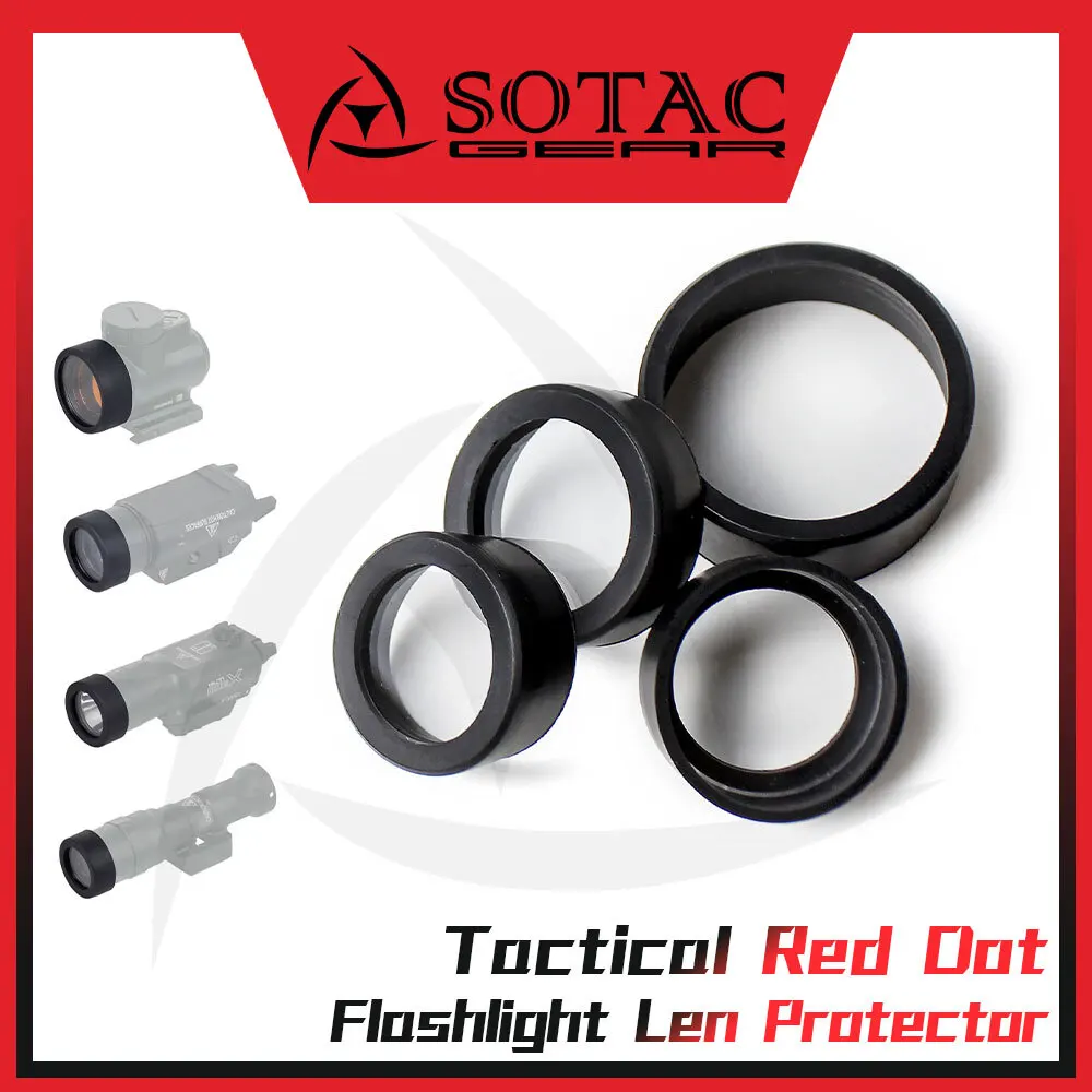 Protector frontal lente SOTAC-GEAR para visor red dot táctico