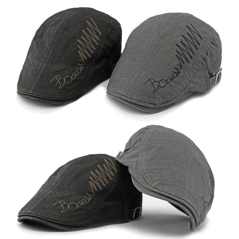 Gorras Newsboy de espiga lavadas para exterior primavera-verano - imagen 4