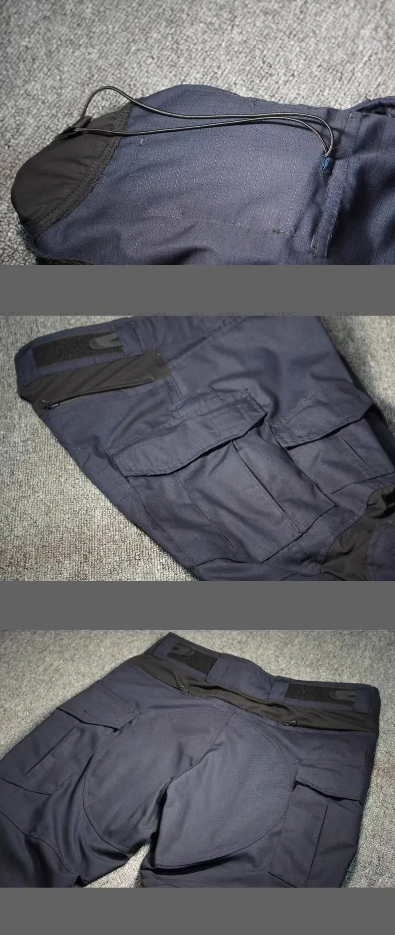 Tactical Tom Plus GEN3 pantalón táctico azul marino ripstop - imagen 2