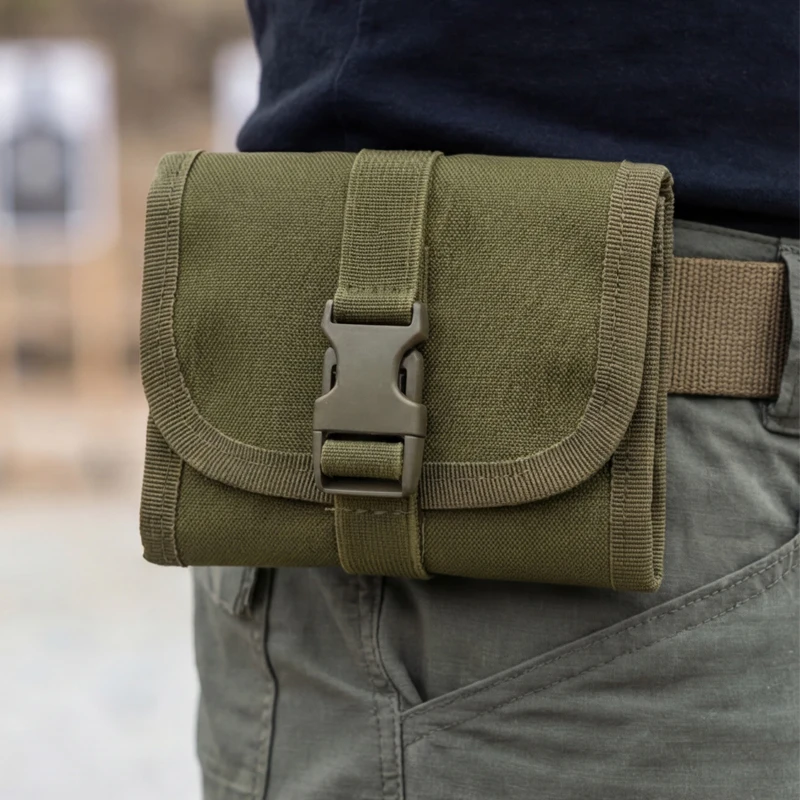 Porta cartuchos MOLLE táctico plegable para rifle en exteriores - imagen 4