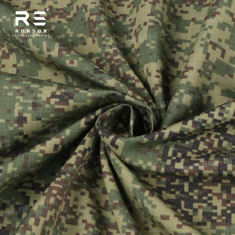 Tela ripstop camuflaje EMR ruso NYCO táctica uniforme - imagen 2