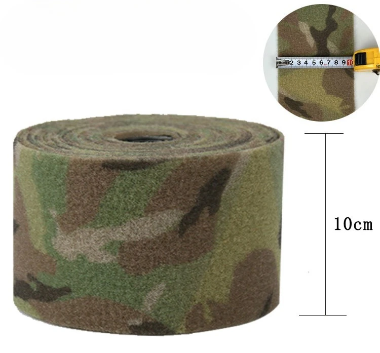 Cinta de velcro de camuflaje para equipo táctico - imagen 4