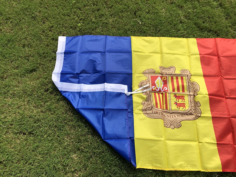 Bandera de Andorra para decoración interior y exterior