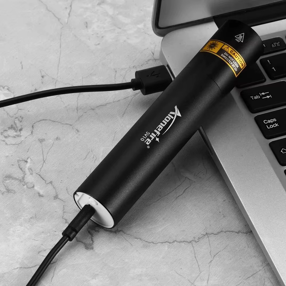 Linterna UV 365 nm de alta intensidad para uñas y detección de orina - imagen 5