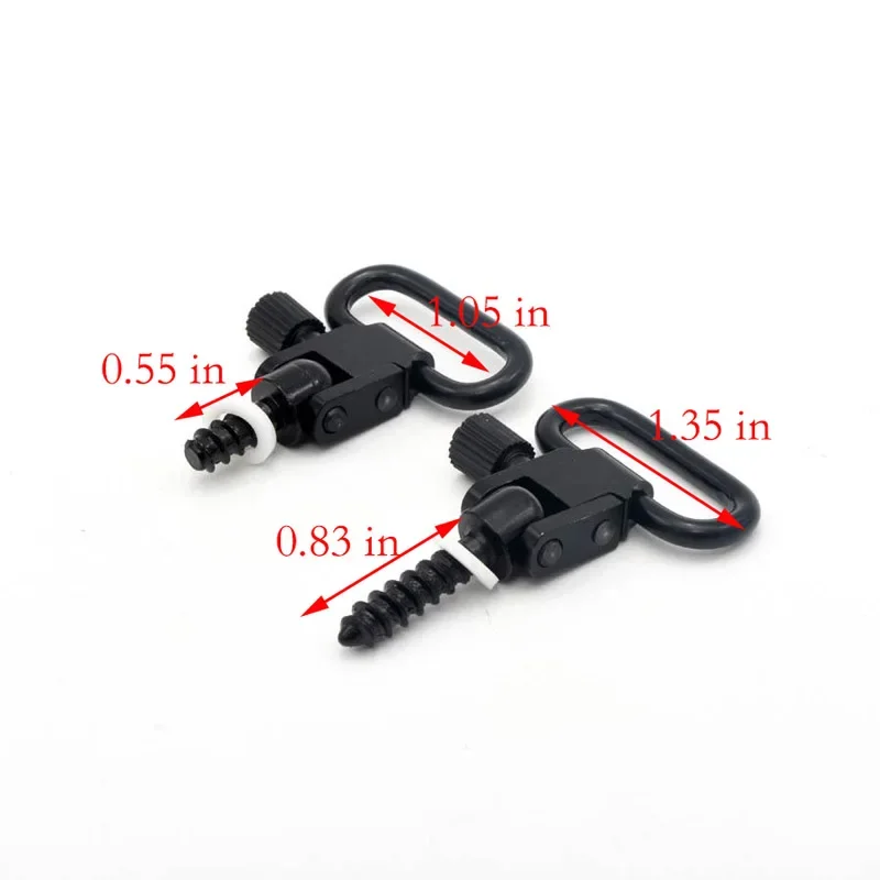 Eslinga desmontable QD con bucle giratorio para rifle táctico