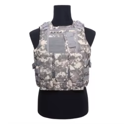 Chaleco táctico camuflaje anfibio de protección y carga MOLLE