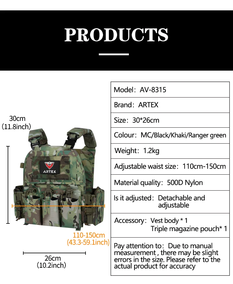 Detalle de diseño y compatibilidad Molle