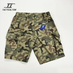 Pantalones cortos tácticos Tom Polish camo holgados verano
