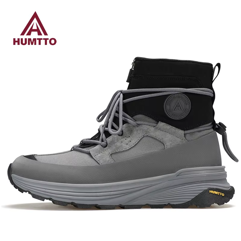 Humtto botas trekking nieve impermeables Lana montaña hombre