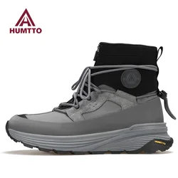 Humtto botas trekking nieve impermeables Lana montaña hombre