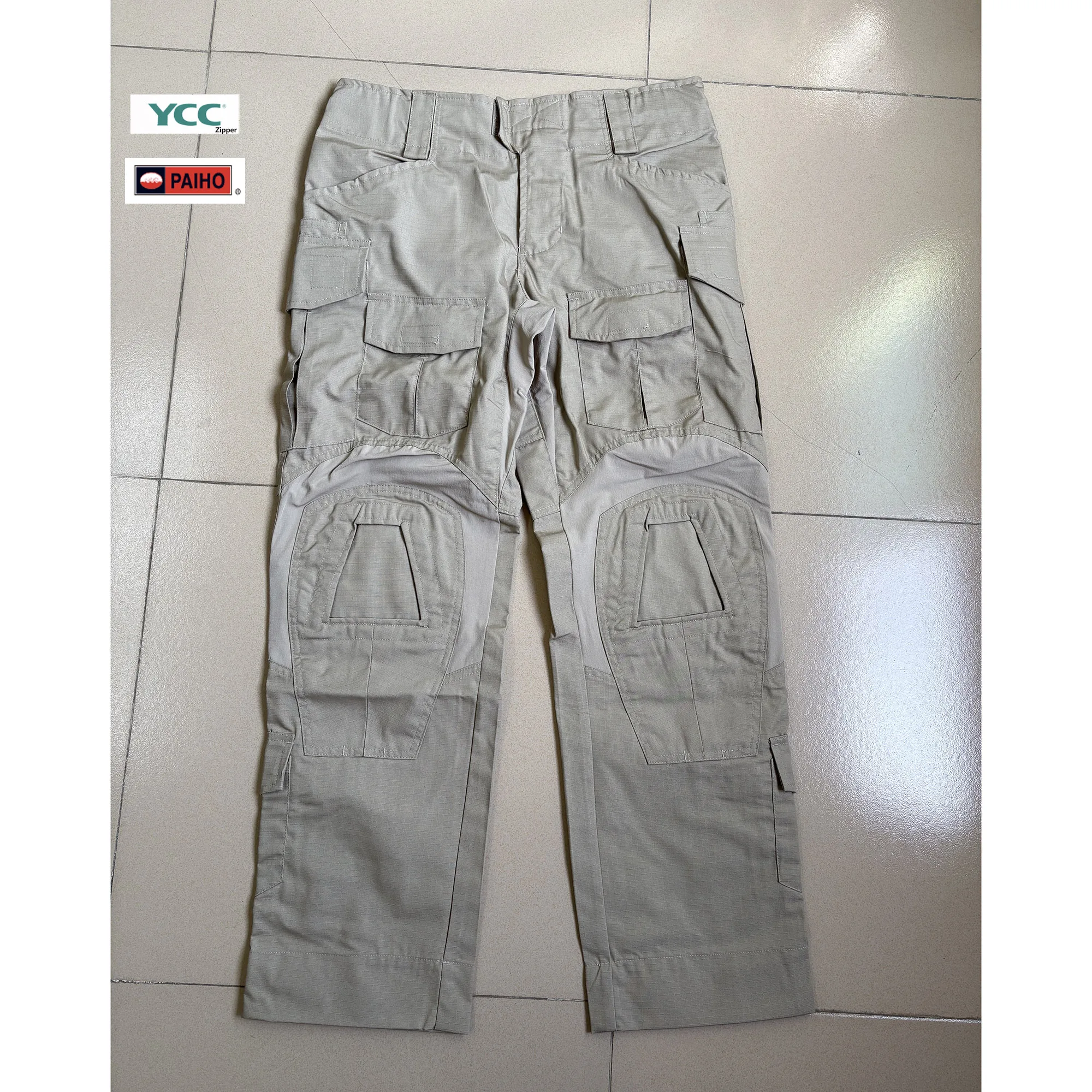 Ejemplo de uso y caída del pantalón