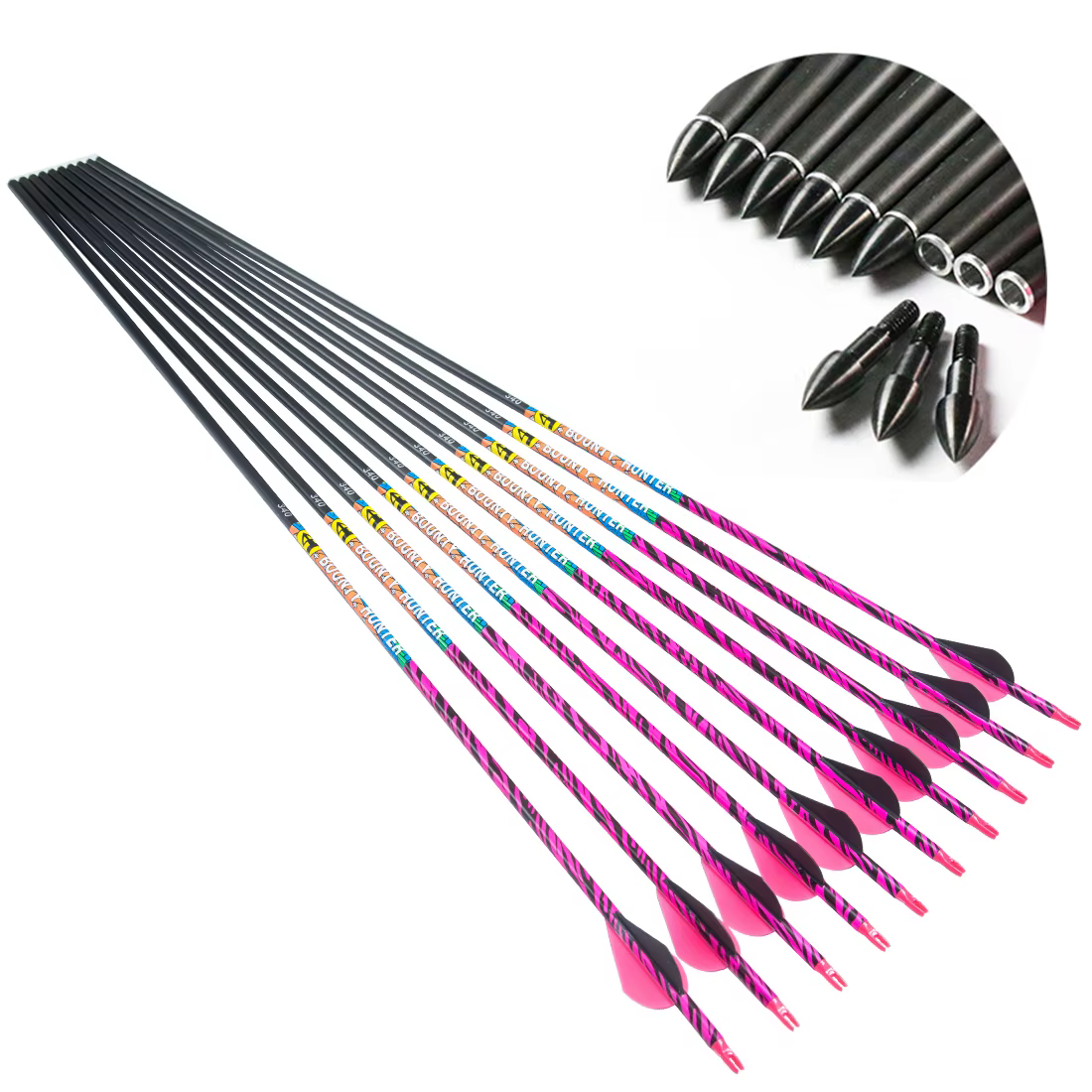 Flechas de carbono Spine 300 para arco compuesto