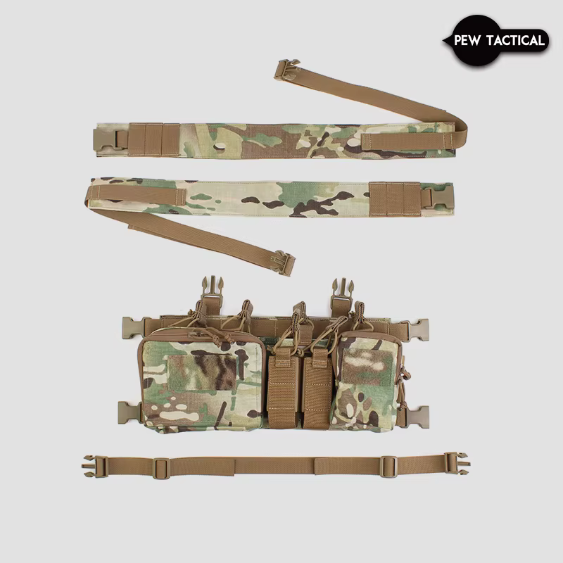 Pew Tactical D3CRH HEAVY – Chest rig MOLLE táctico multicalibre - imagen 3