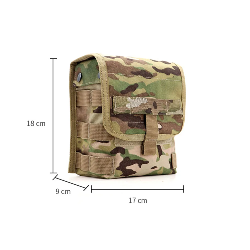 Bolsa táctica MOLLE para herramientas de acampada al aire libre - imagen 2
