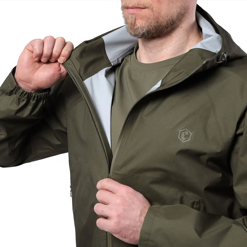 Chaqueta Ligera Emersongear Blue Label Agouti – Cortavientos Ergonómica Táctica