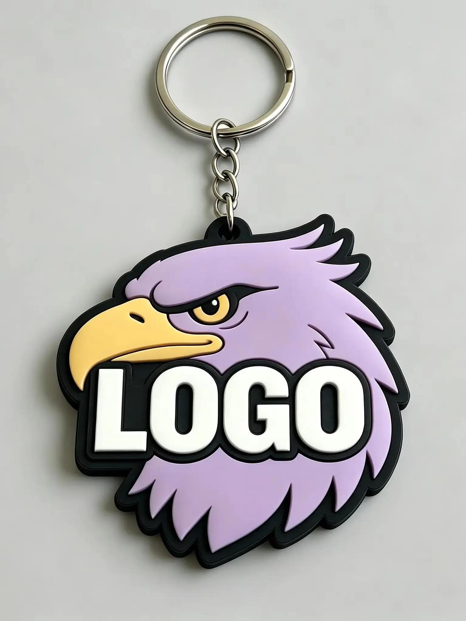 Llavero personalizado con logotipo, texto e iconos de aniversario - imagen 4