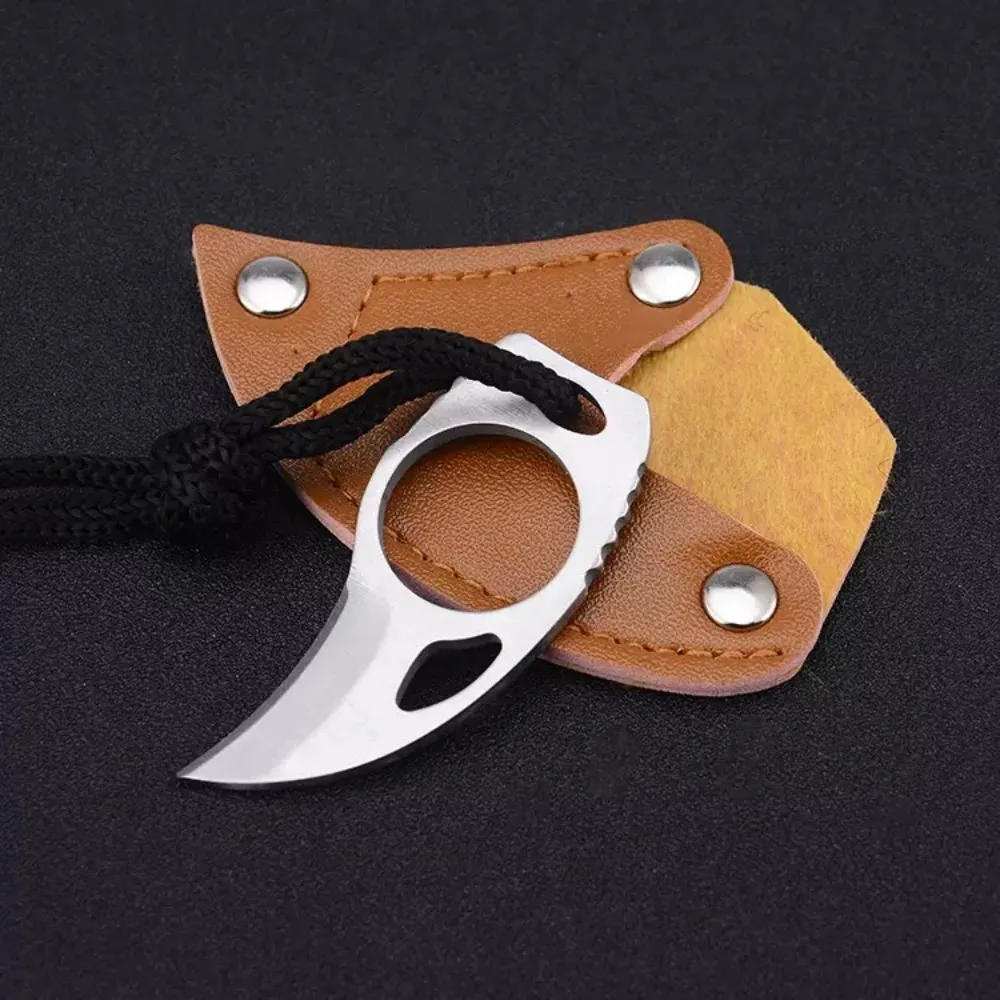 Cuchillo en llavero mostrando portabilidad