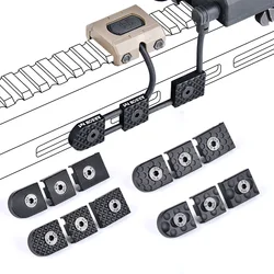 Wadsn CNC sistema gestión cables metálico táctico M-LOK Keymod