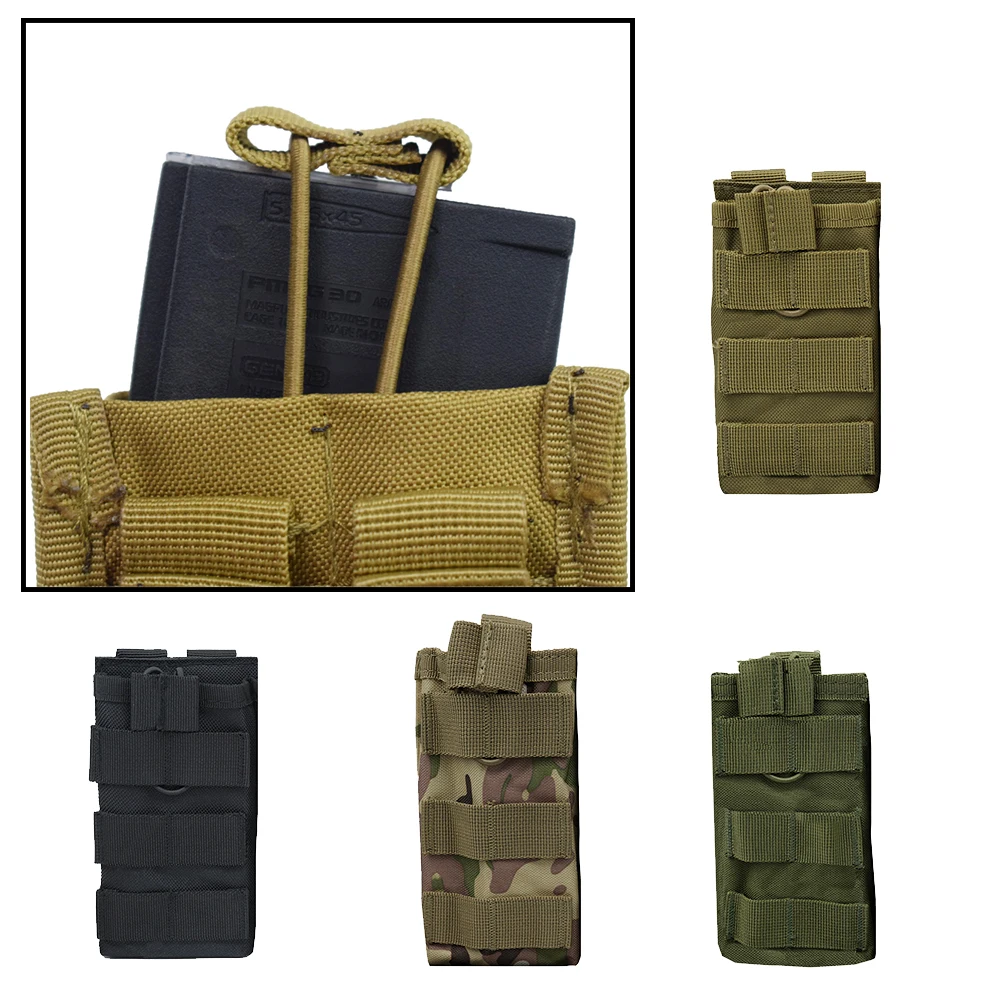 Portacargadores táctico triple MOLLE para AK y AR-15 - imagen 5