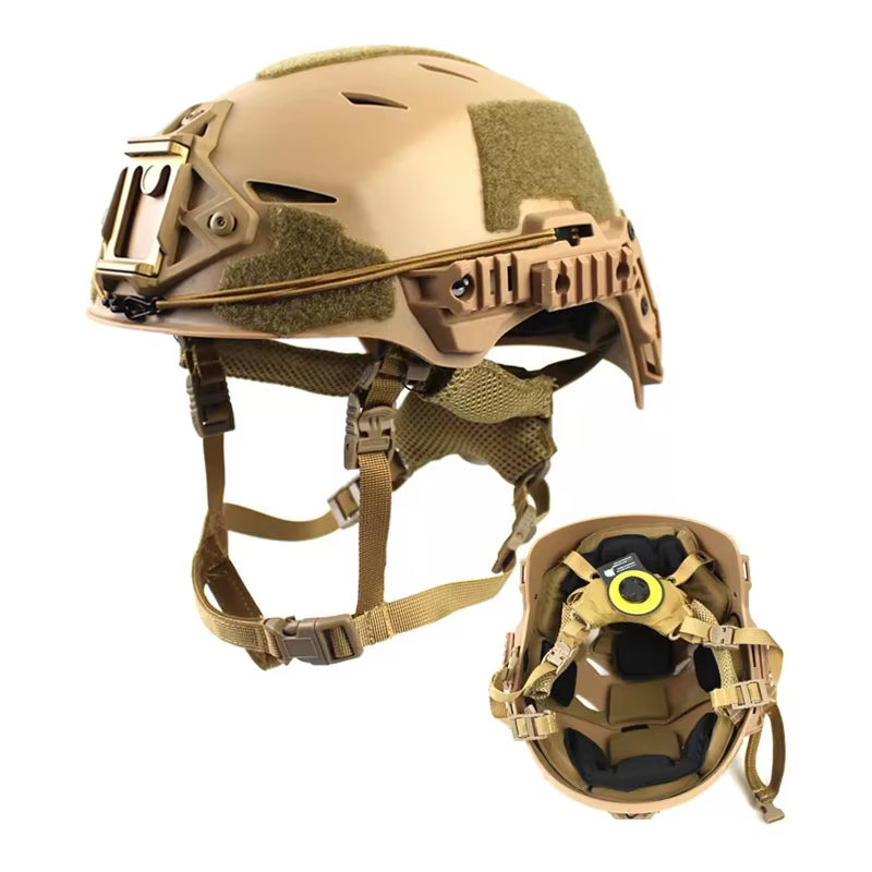 Casco táctico protector airsoft perforado transpirable outdoor caza - imagen 3