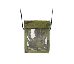 Porta documentos táctico camuflaje con cordón para cuello SS