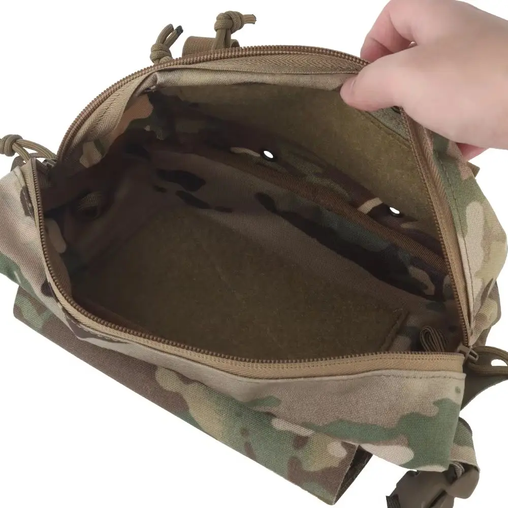 Bolsa táctica multiusos grande colgante MOLLE para caza y senderismo - imagen 5