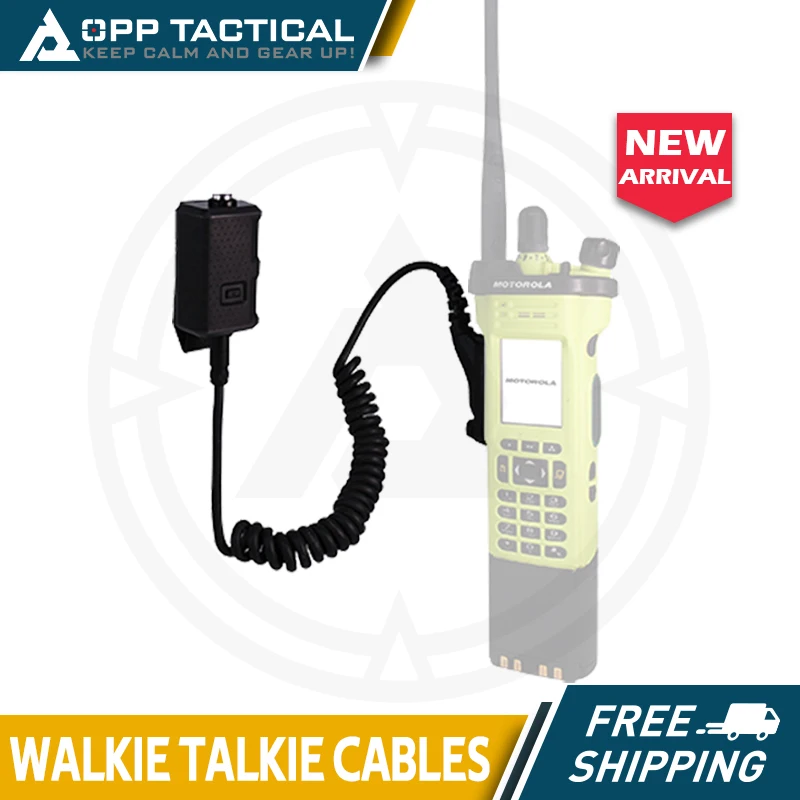 FCS-Tactical Adaptador PTT KN6 V20 V60 para Baofeng Kenwood TYT - imagen 5