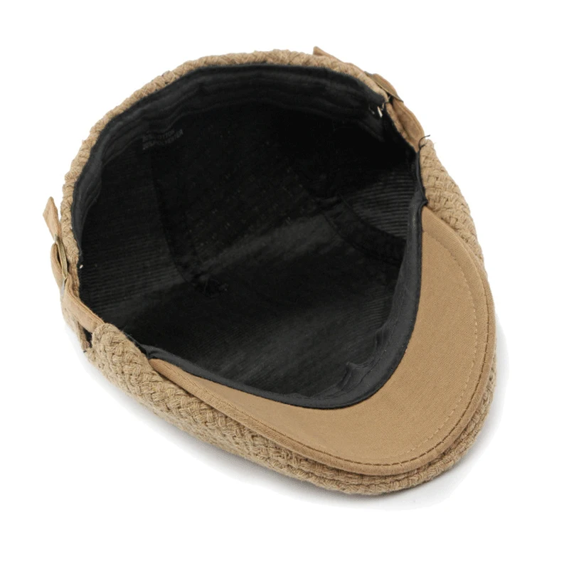 Gorra plana tipo taxista ajustable para hombre y mujer - imagen 5