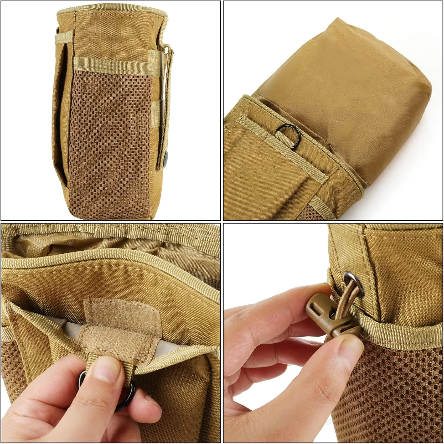 Bolsa táctica MOLLE con cordón para munición y cargadores - imagen 5