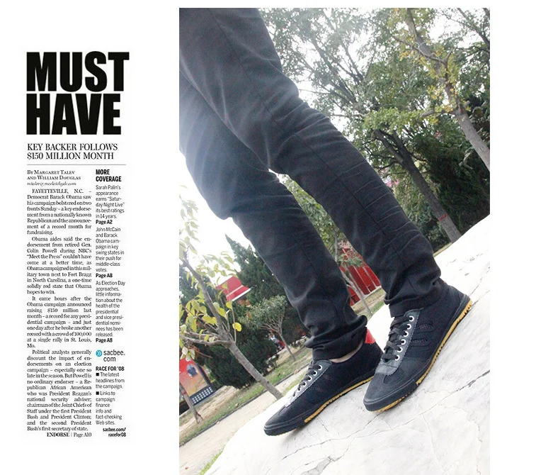 Zapatillas de lona transpirables