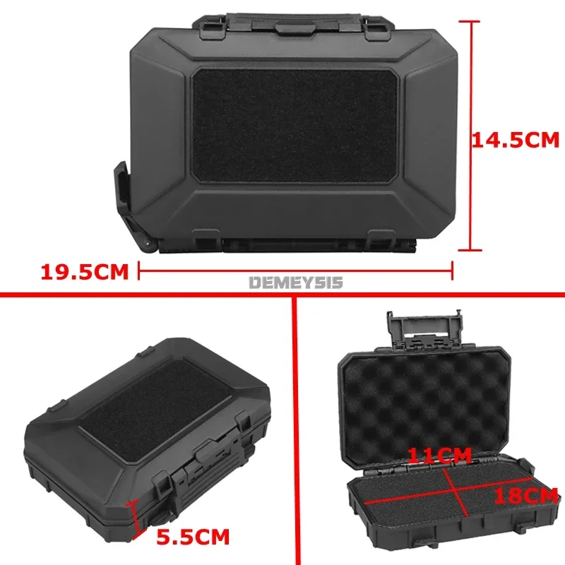 Caja táctica impermeable MOLLE para equipos y armas de caza - imagen 5