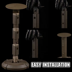 Soporte casco táctico desmontable resistente para interior