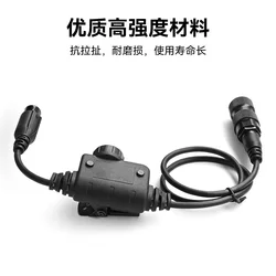 Radio táctica PRC148 estándar con PTT y conector RAC profesional
