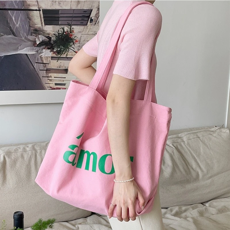 Bolso de lona para mujer con bandolera