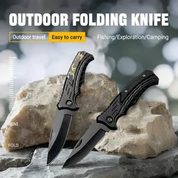 Cuchillo de bolsillo plegable acero inoxidable fino multiherramienta