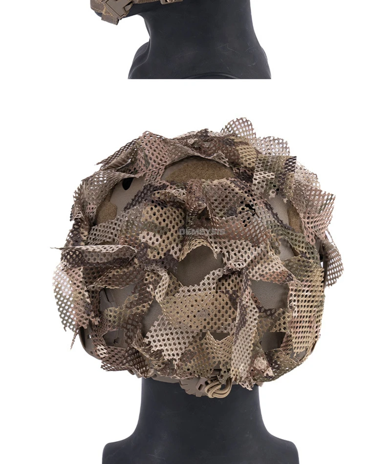 Camuflaje removible y acabado