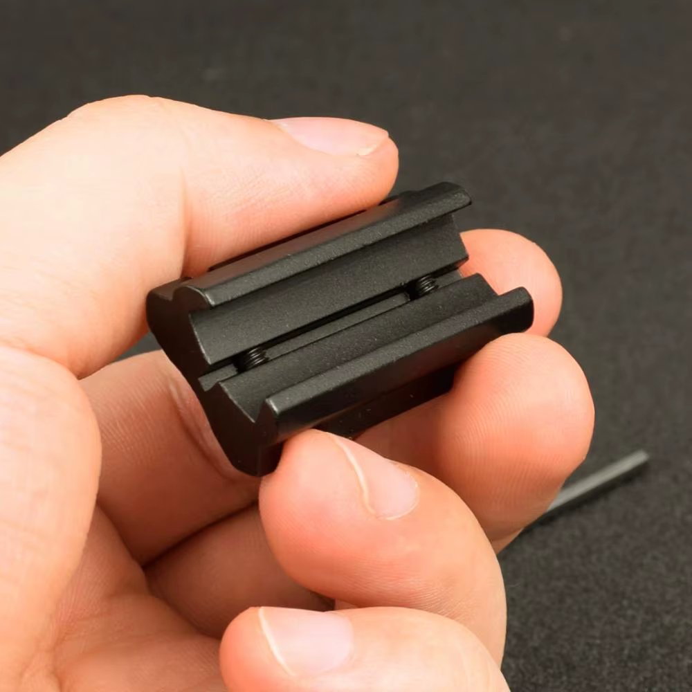 Adaptador Picatinny cola de milano 11mm a 20mm – Montaje táctico