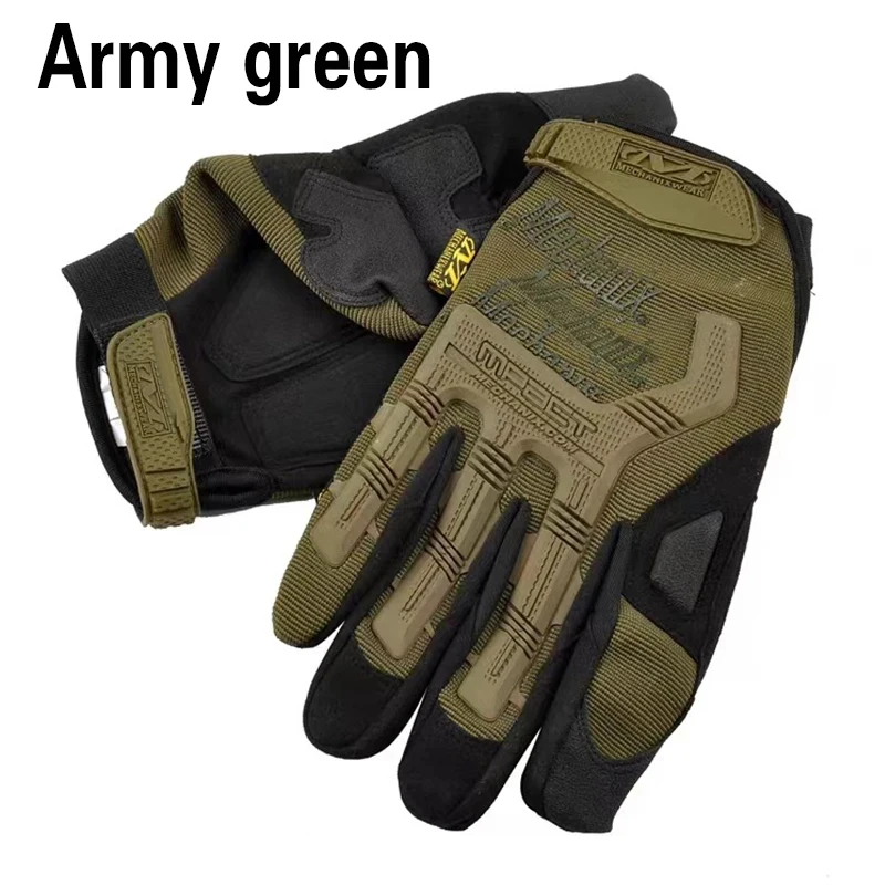 Guantes tácticos transpirables protección completa para dedos - imagen 3