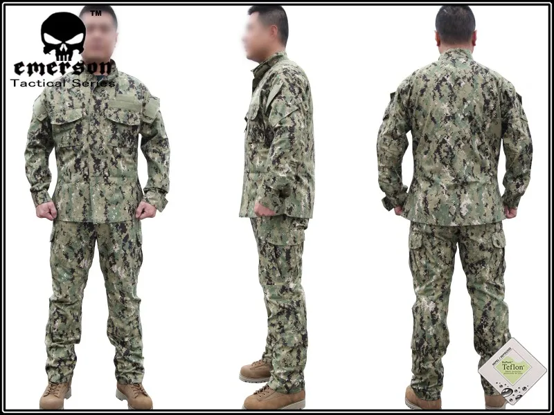 Emersongear NWU Tipo III AOR2 uniforme combate táctico marino - imagen 3