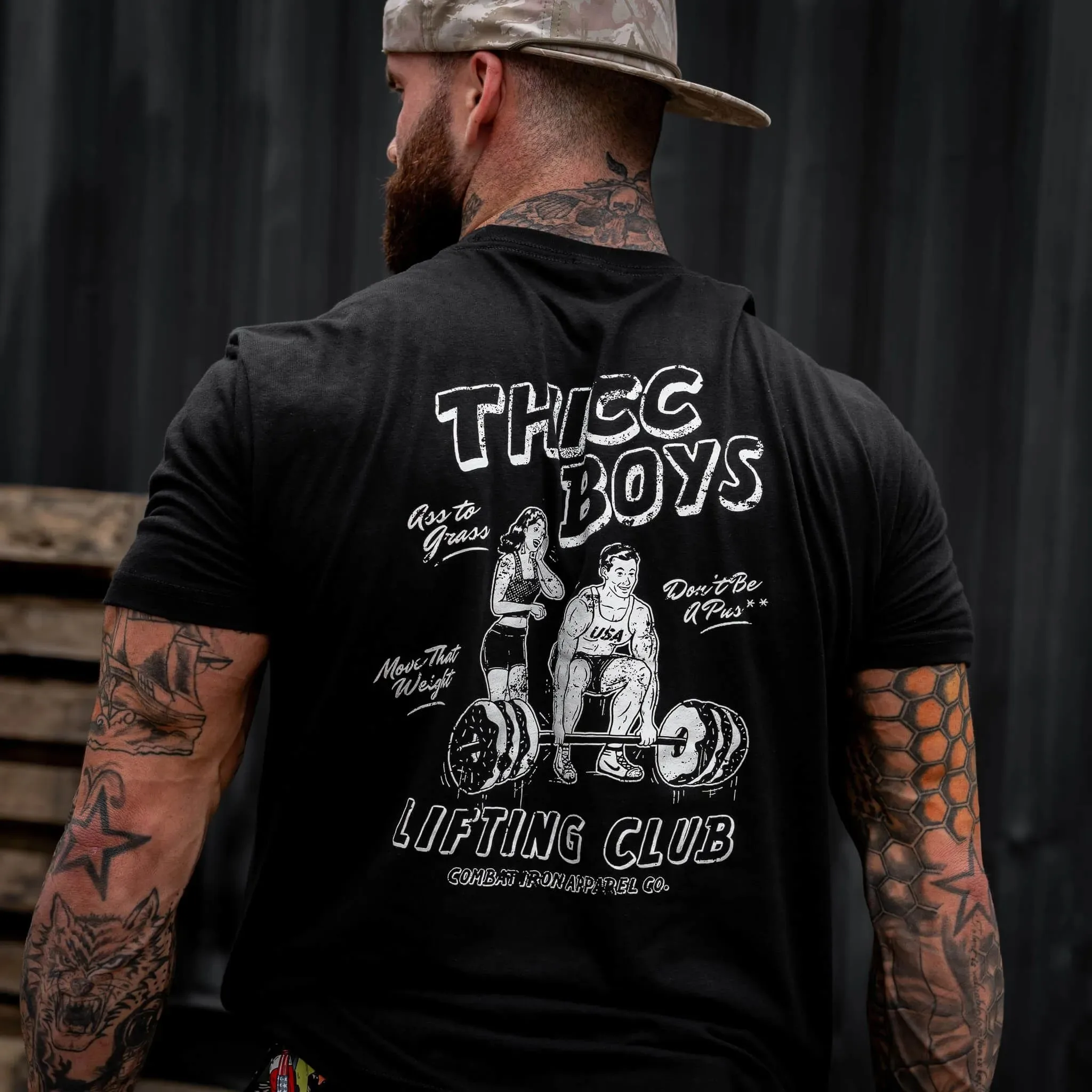 Combat Iron Camiseta táctica militar de algodón para hombre urbana - imagen 3