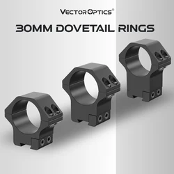 Anillo montaje óptica para visor en riel cola de milano rifle