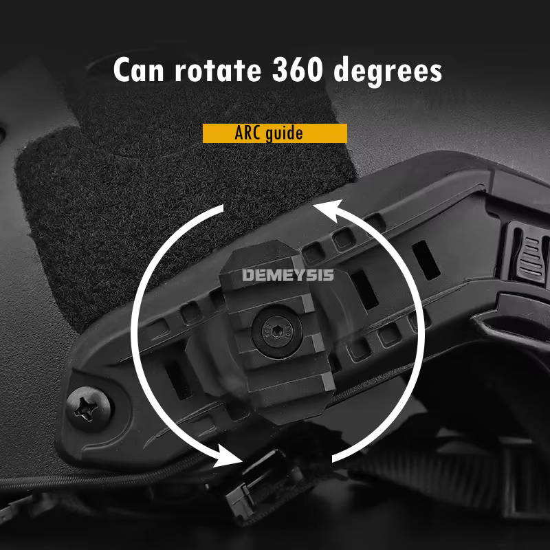 De Mesis Adaptador Riel Lateral Casco Táctico - imagen 4